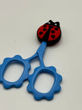 Red Lady Bug - Scissor Tip Protector (scissors not included)