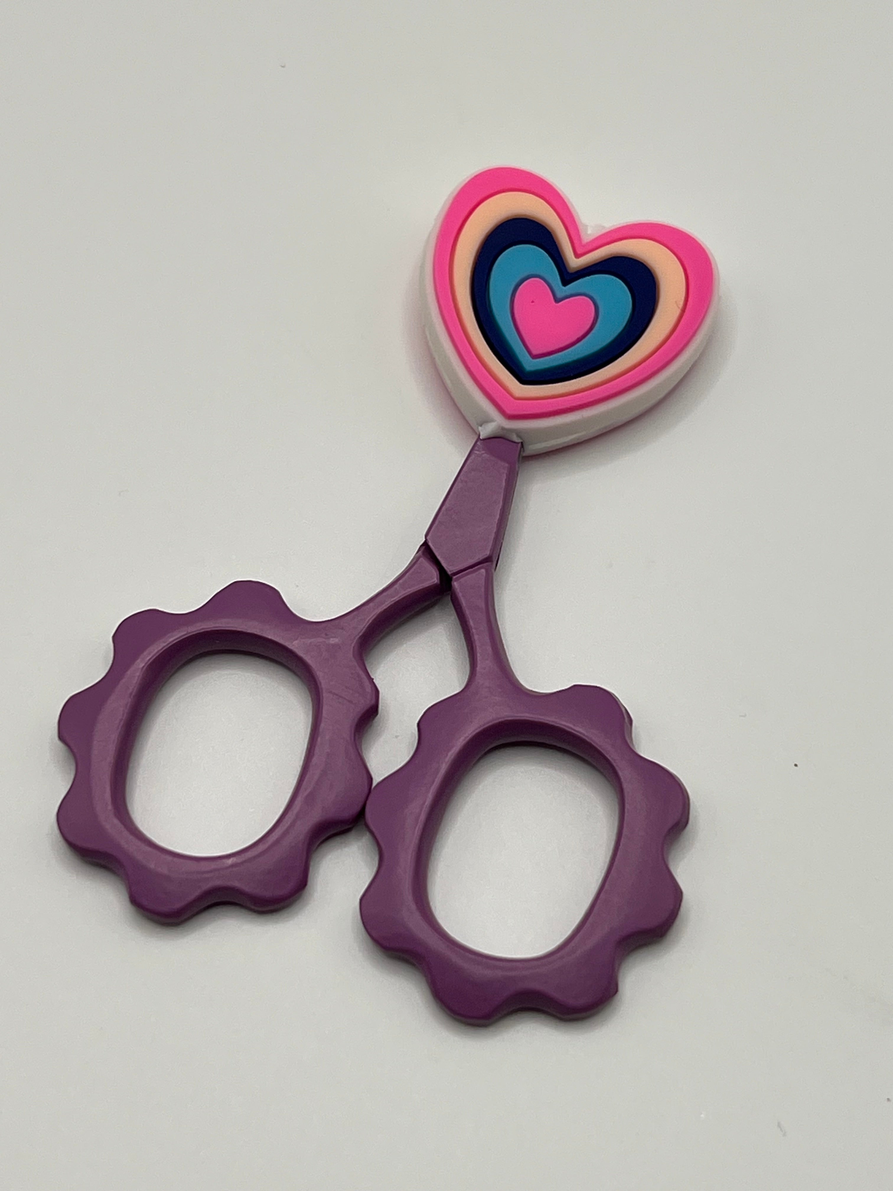 Colorful Heart - Scissor Tip Protector (scissors not included)