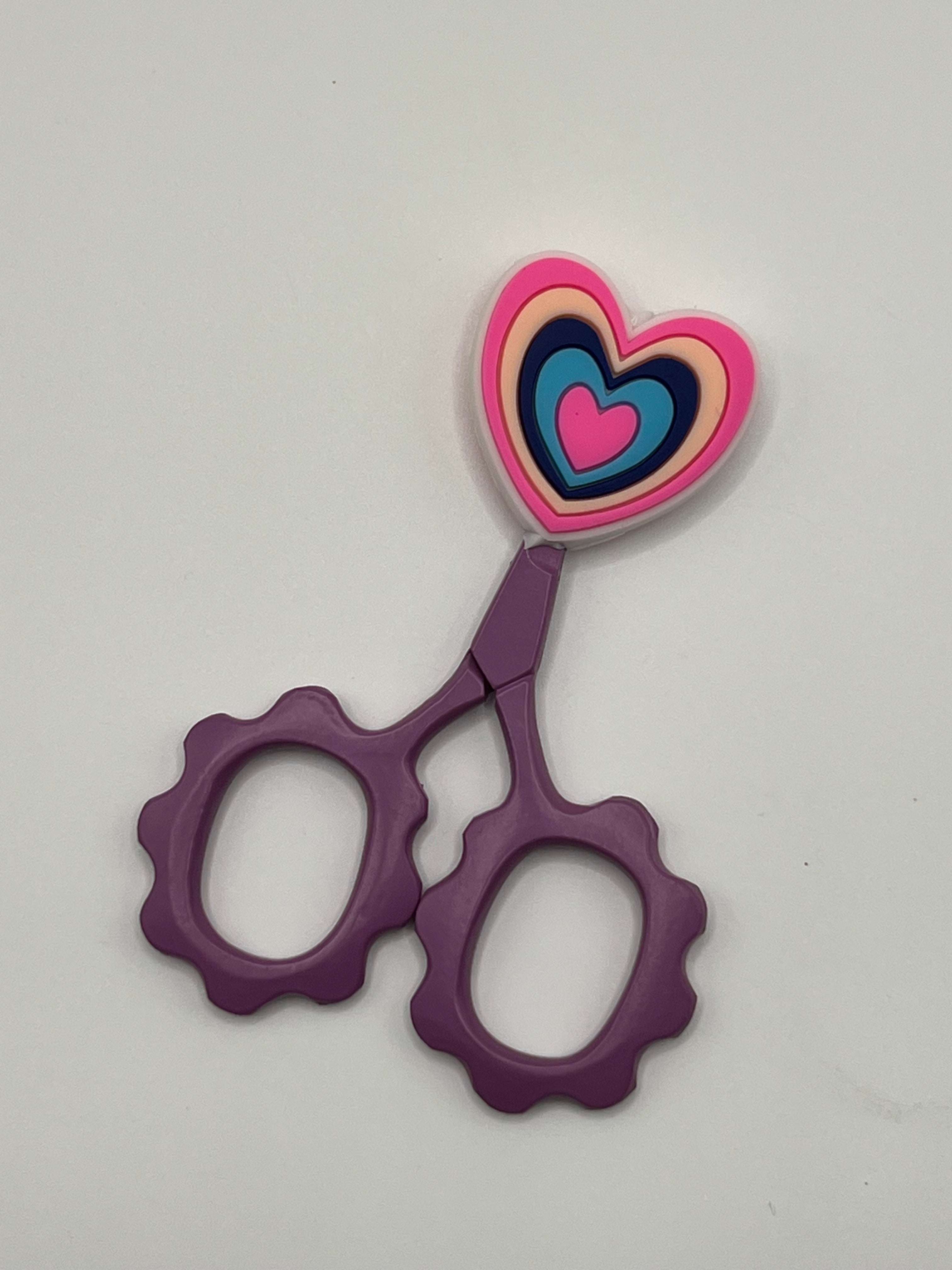 Colorful Heart - Scissor Tip Protector (scissors not included)
