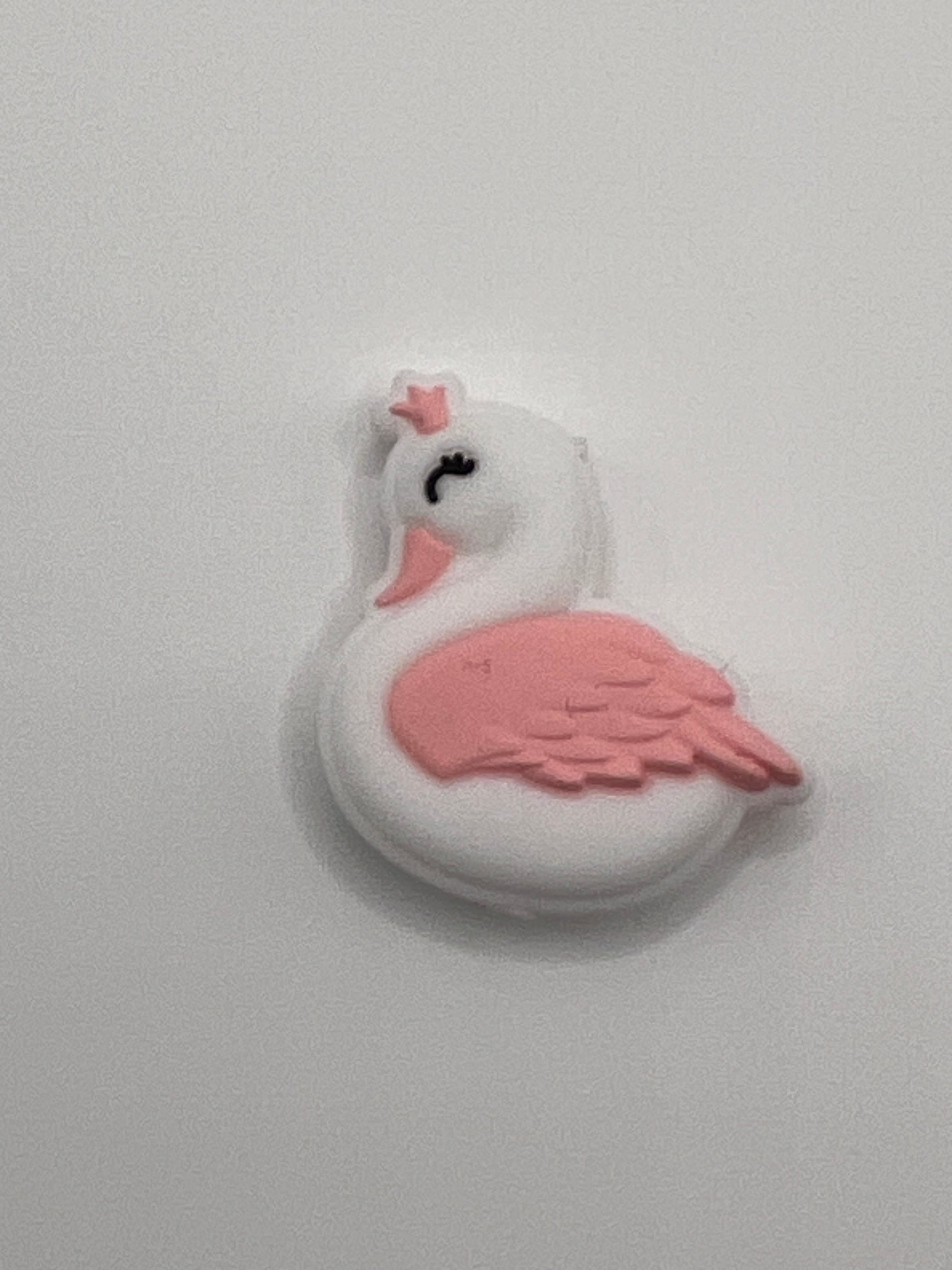 White Swan with Pinkn Crown - Scissor Tip Protector (scissors not included)