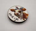 Cow with Blue Bow - Needle MInder