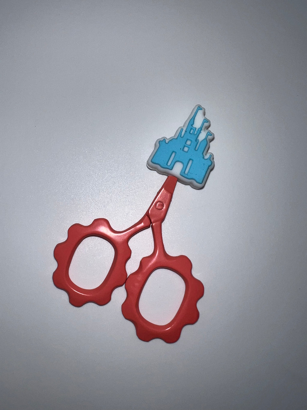 Blue Princess Castle - Scissor Tip Protector (scissors not included)
