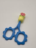 Pink Tulip in Yellow Pot - Scissor Tip Protector (scissors not included)