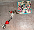 Donkey in Flowers - Scissor Charm/Zipper Bag Pull