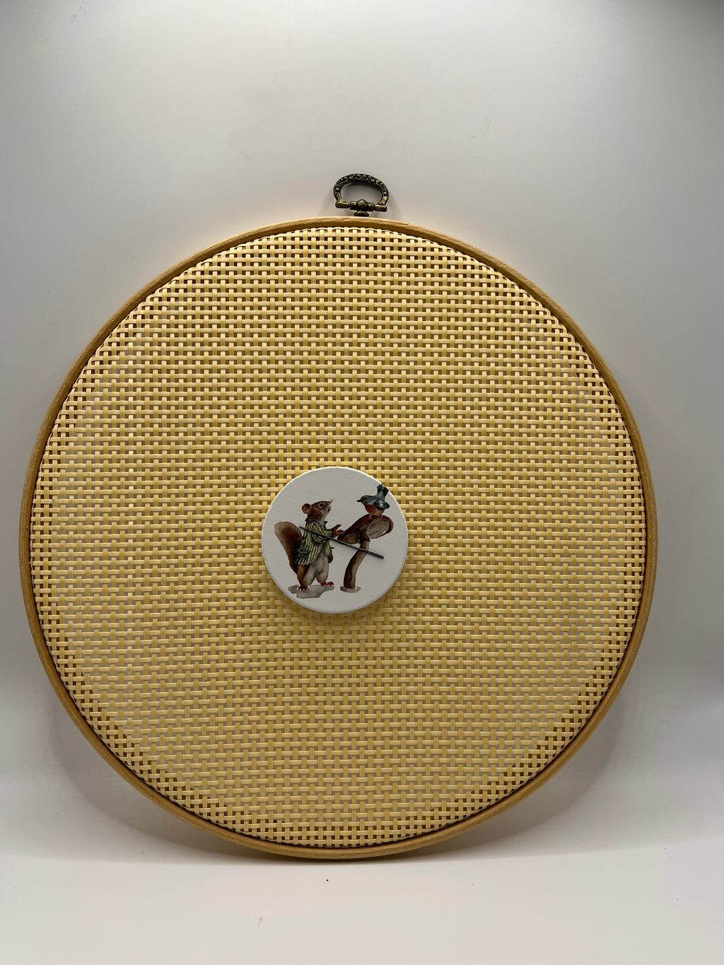 Needle Minder - Squirrel, bird and toadstool