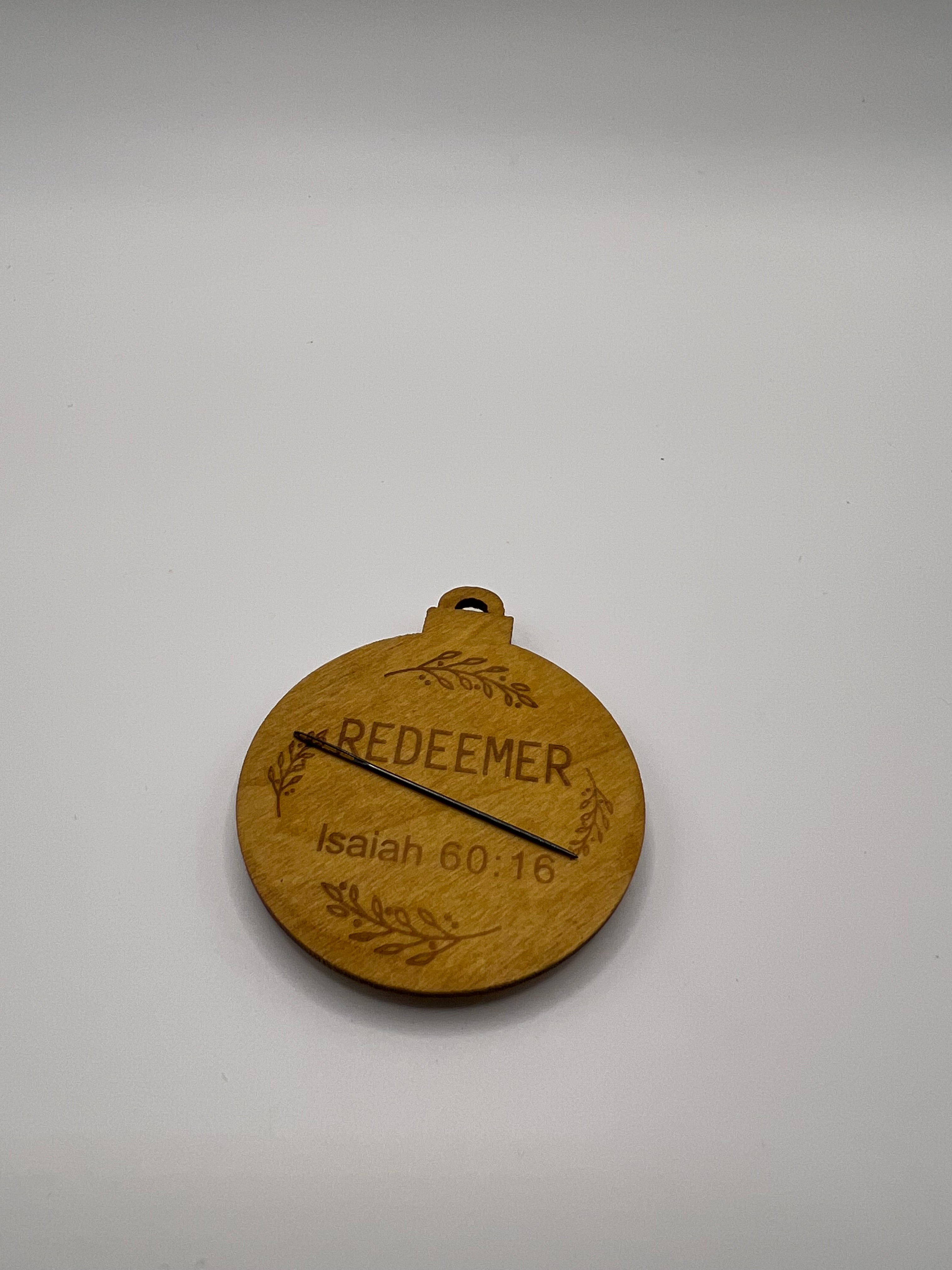 Needle Minder - Redeemer (wood)