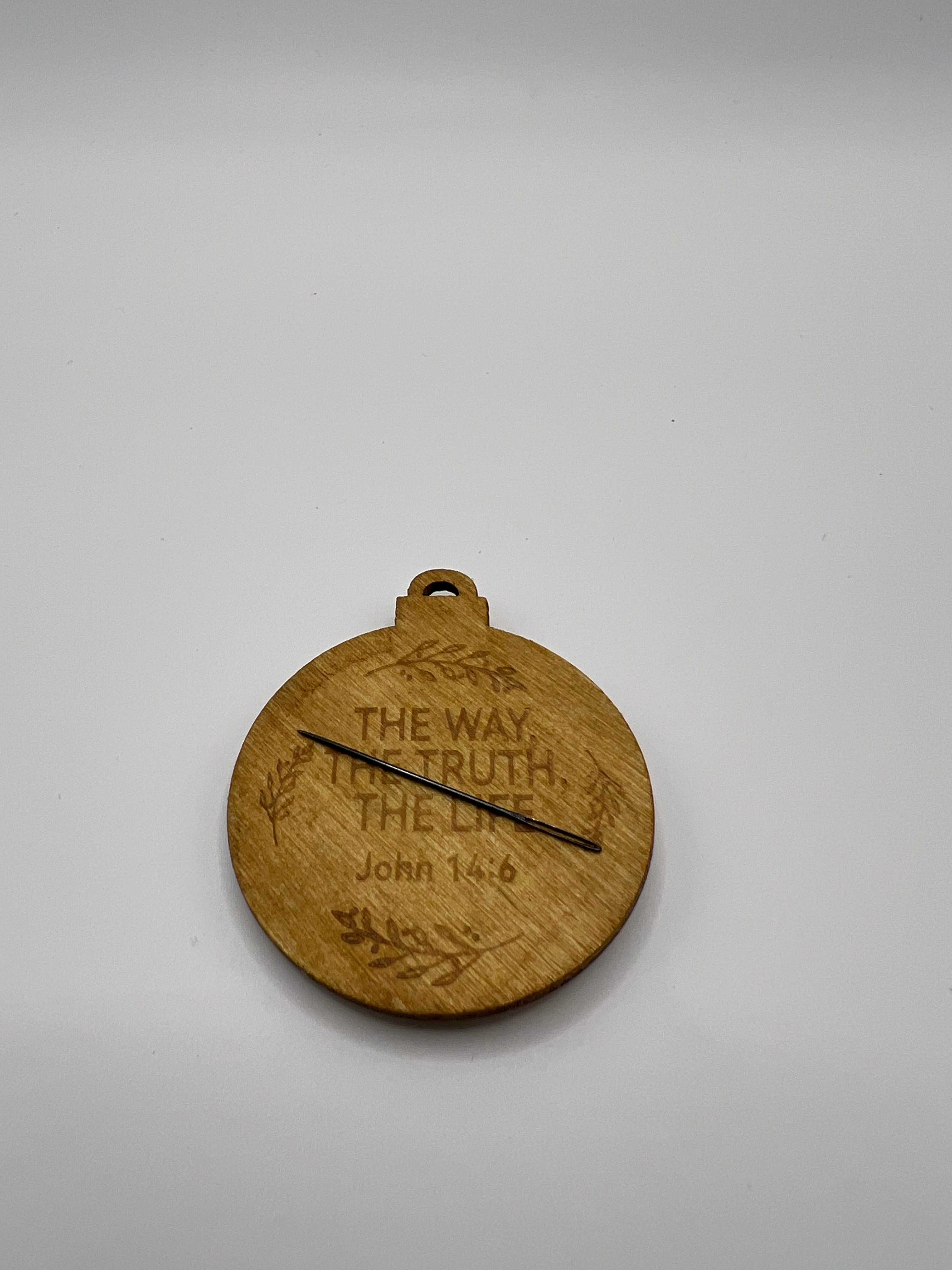 Needle Minder - The way the truth and the life (wood)