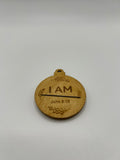 Needle Minder - I AM (wood)