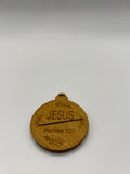 Needle Minder - Jesus (wood)