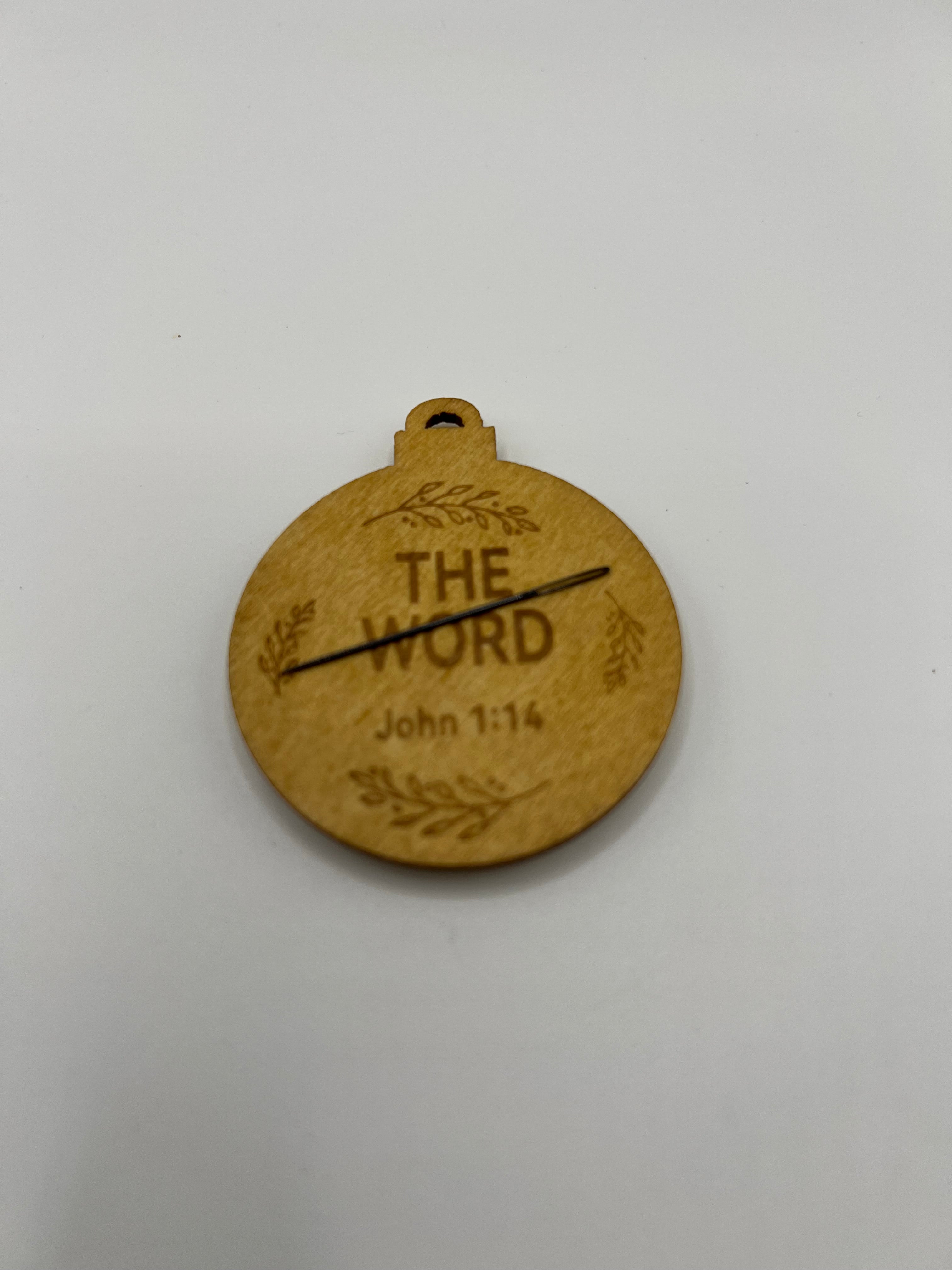 Needle Minder - The Word (wood)
