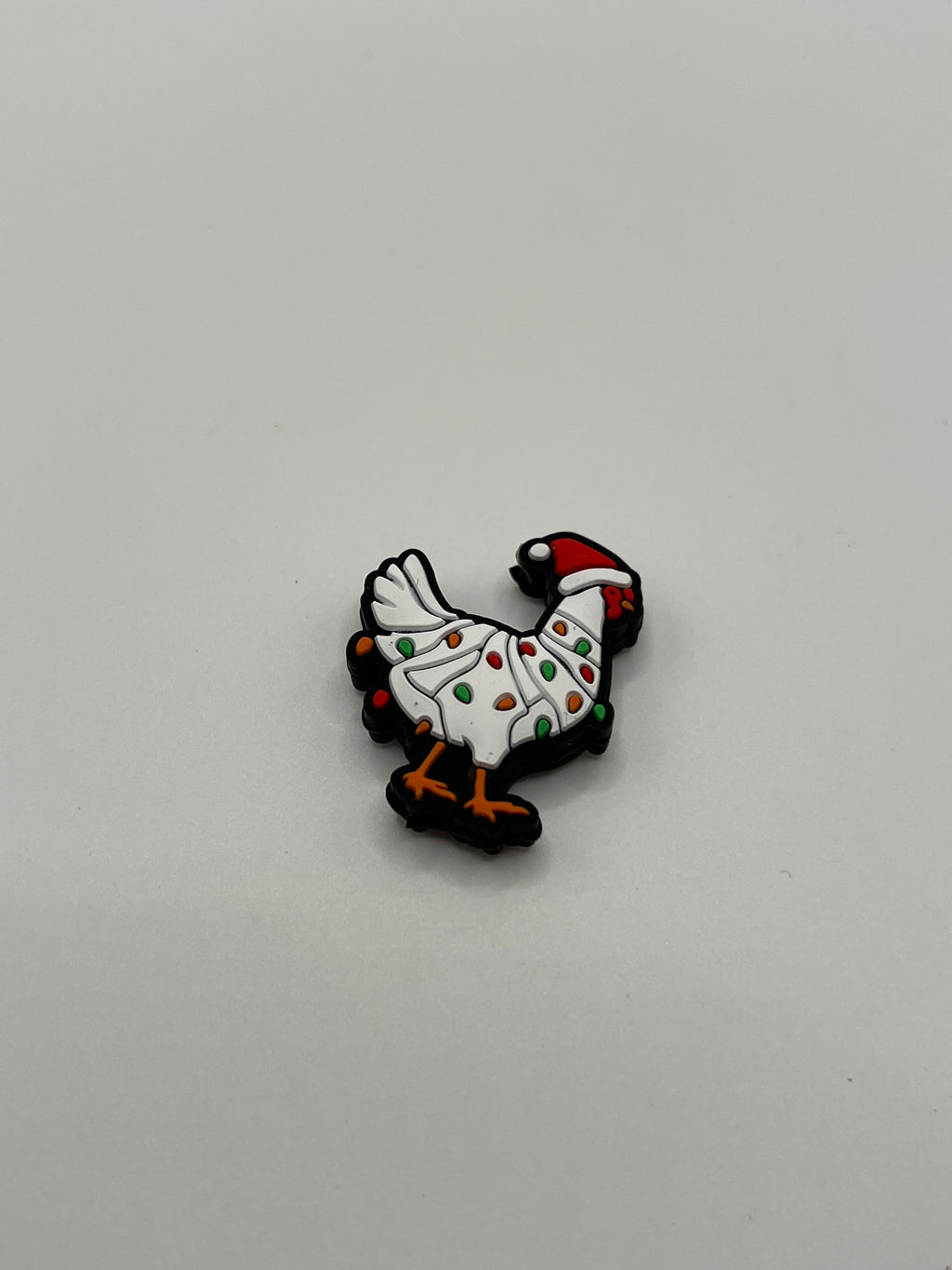 Chicken with Santa Had - Scissor Tip Protector