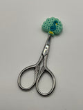Teal Green Peacock - Scissor tip Protector