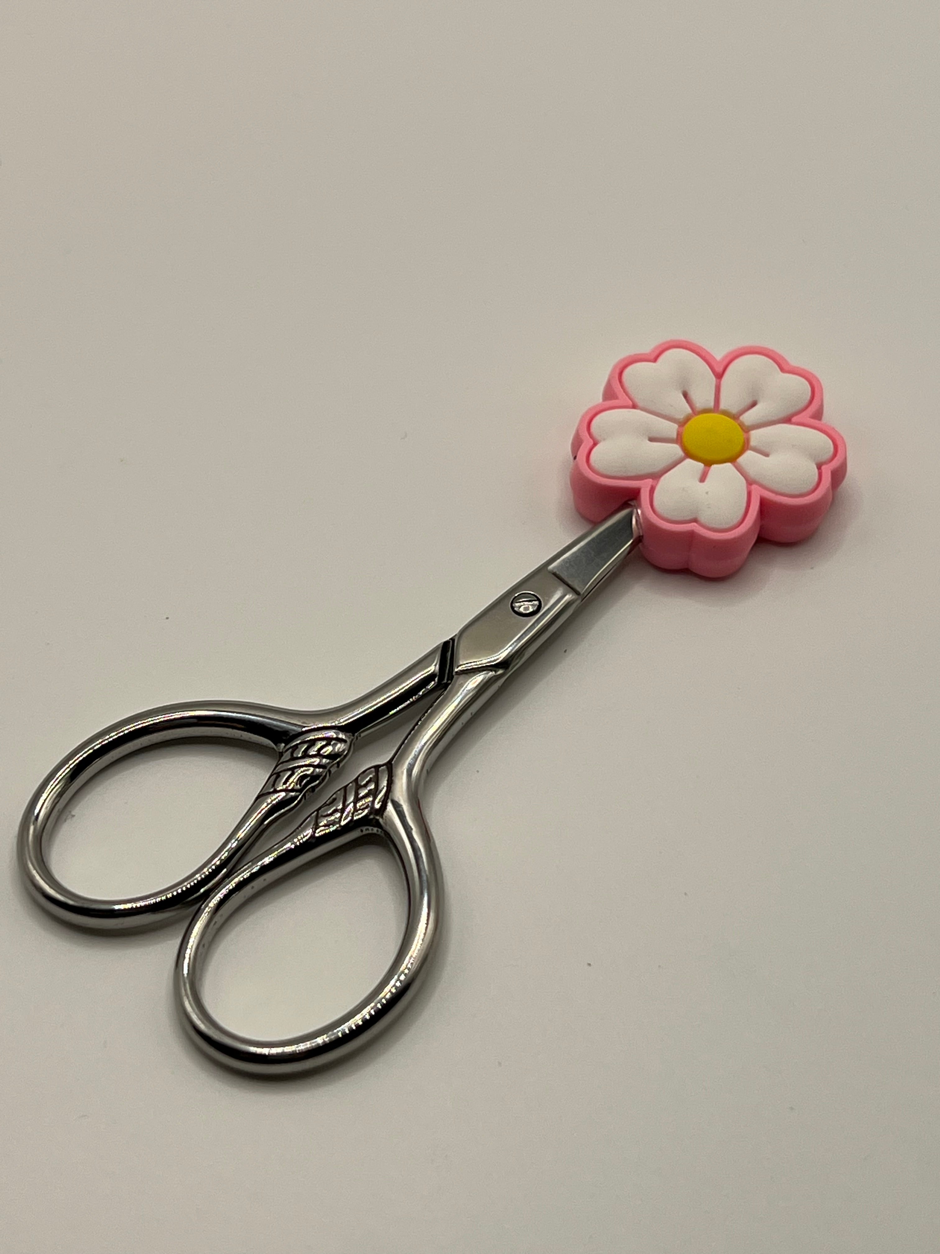 Pink,White and Yellow Flower - Scissor Tip Protector