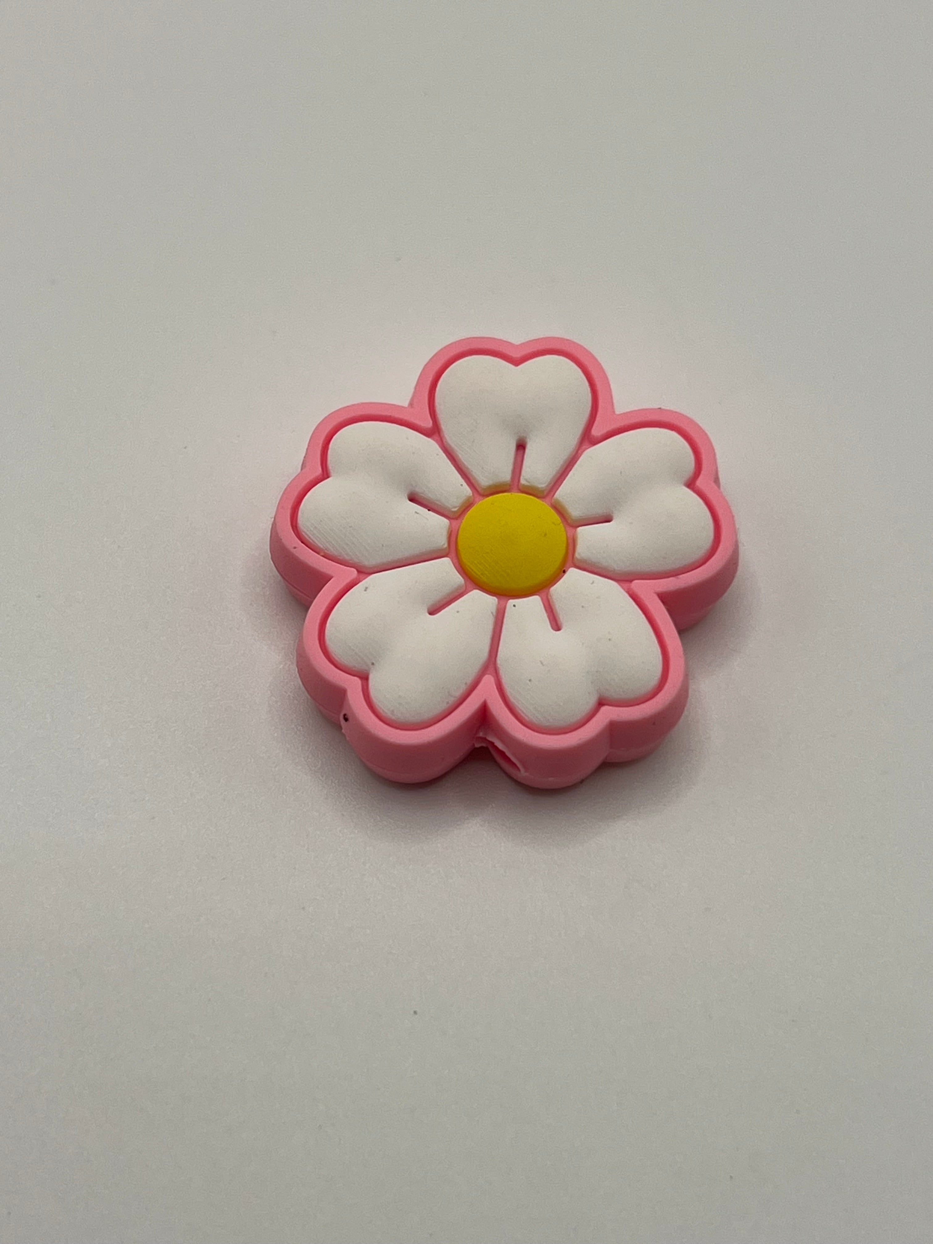 Pink,White and Yellow Flower - Scissor Tip Protector