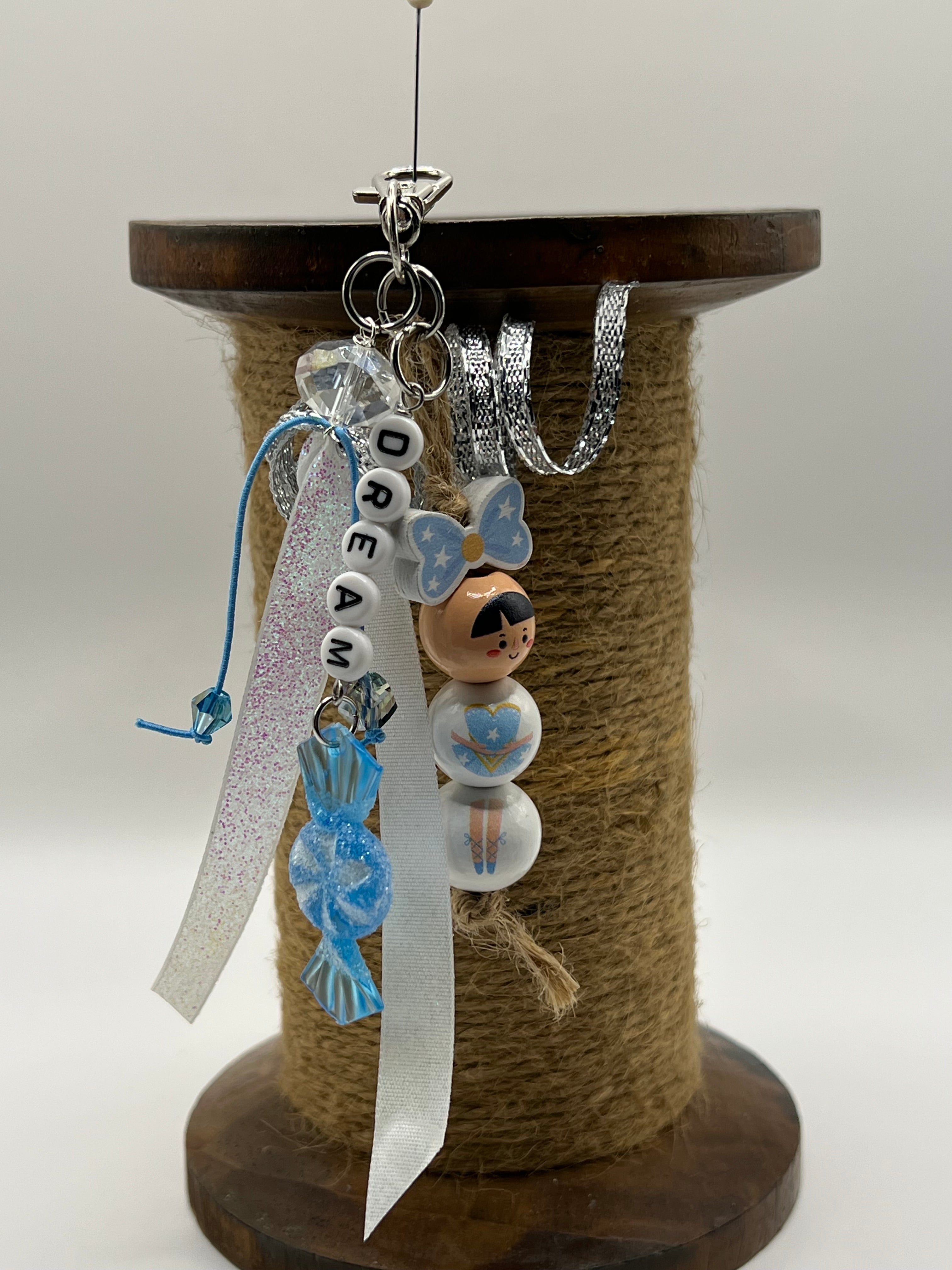 Nutcracker - “Clara” with “Dream”  - Charm / Bag Zipper Pull (Copy)