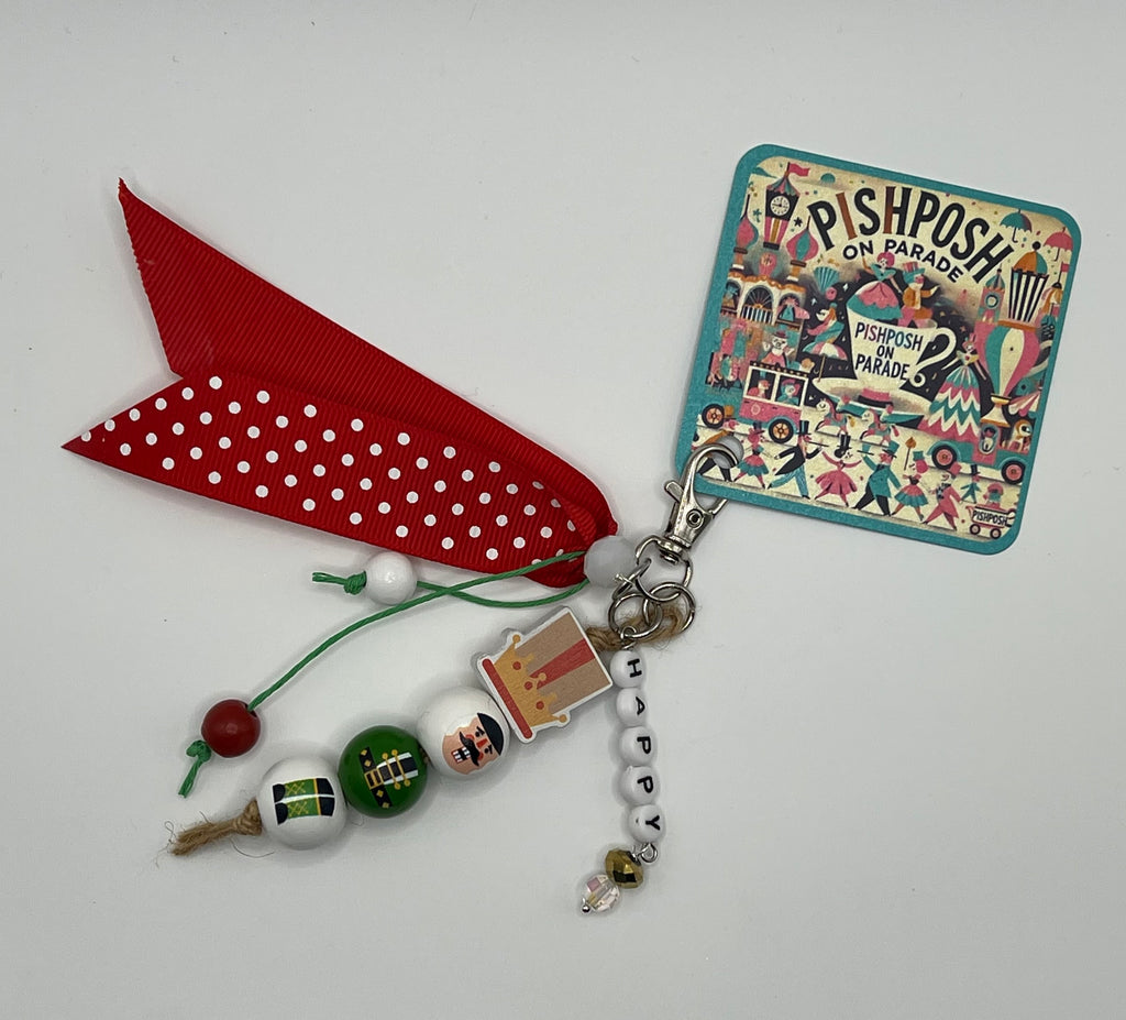 Happy Nutcracker - Charm / Bag Zipper Pull