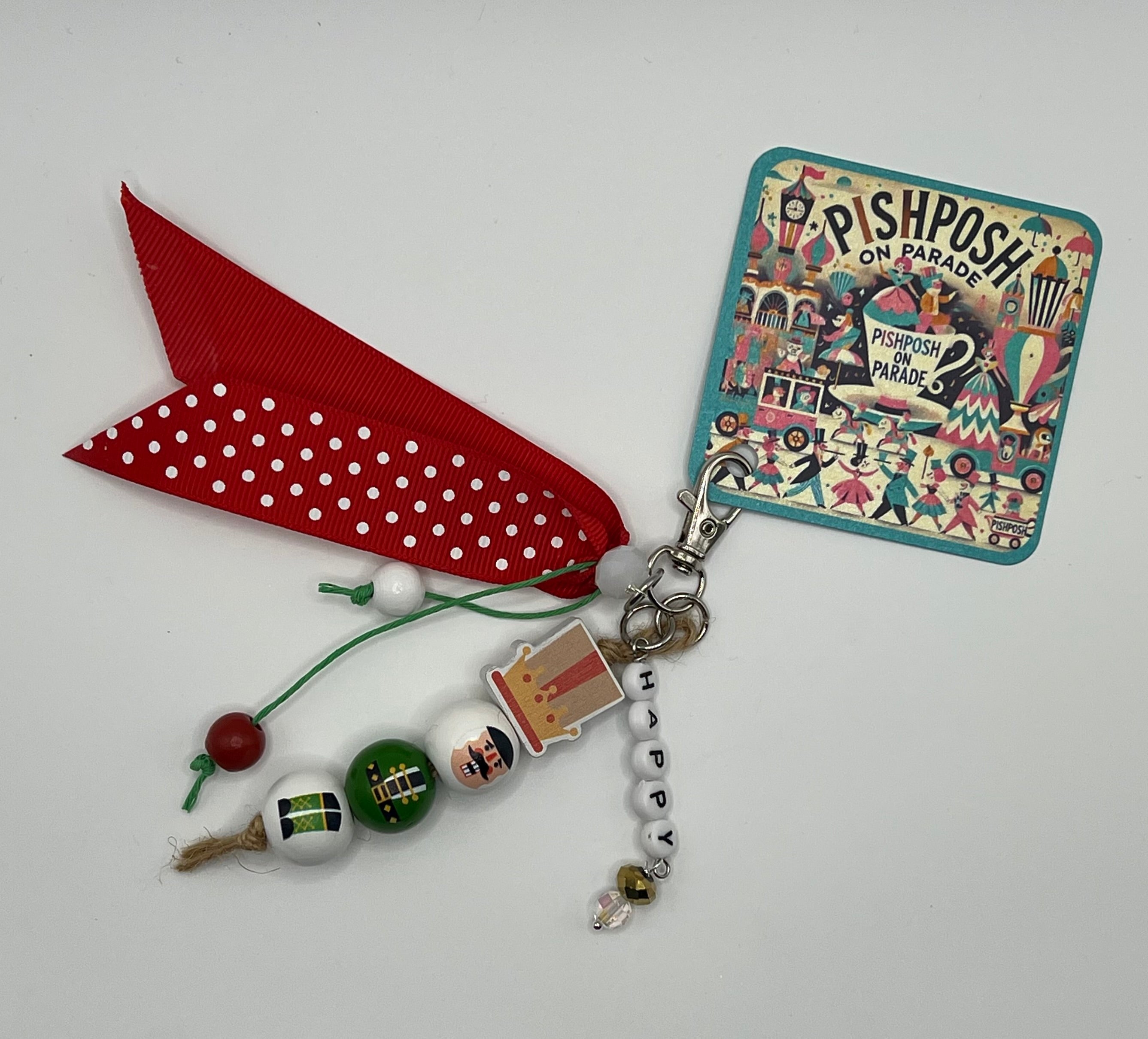 Happy Nutcracker - Charm / Bag Zipper Pull
