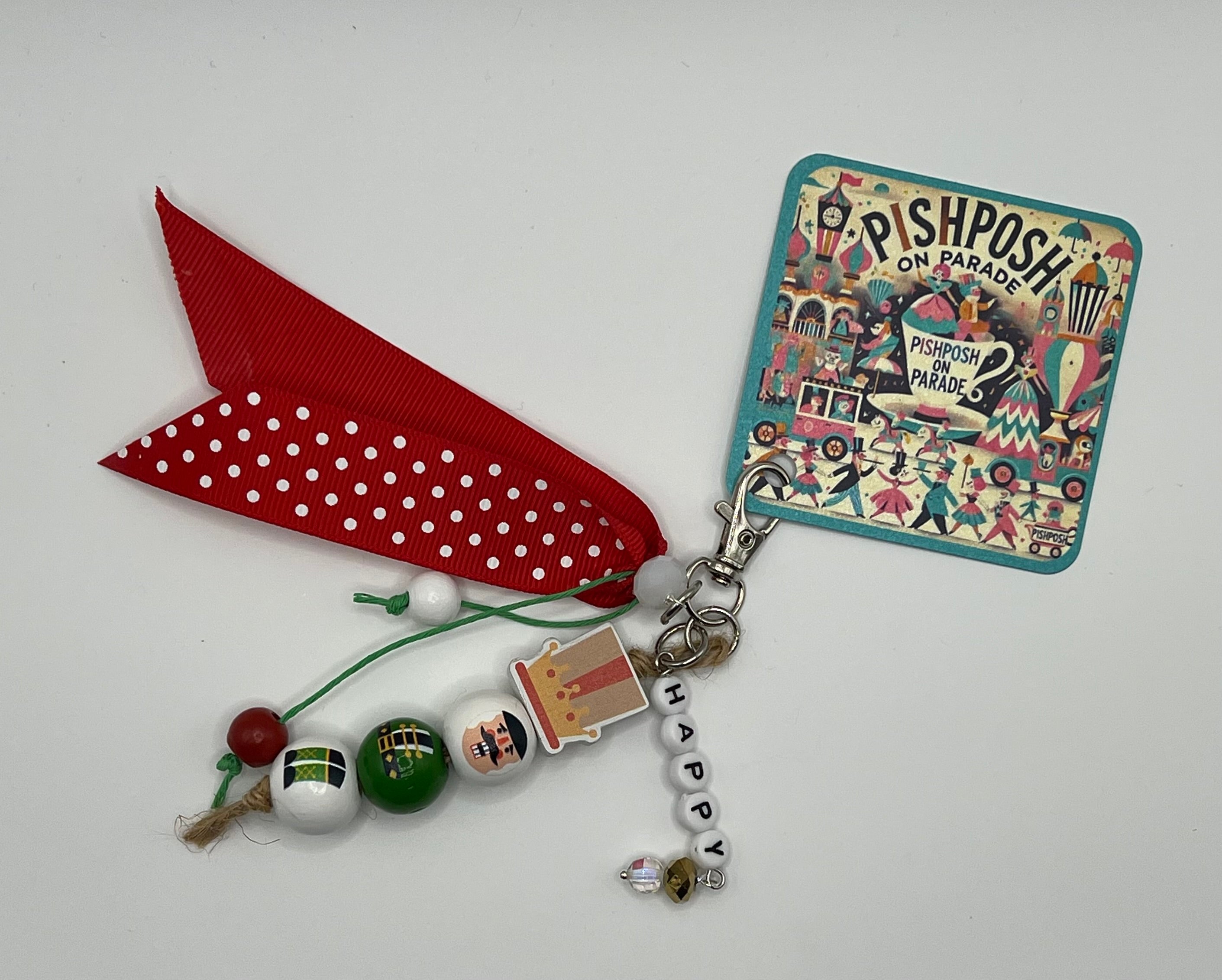 Happy Nutcracker - Charm / Bag Zipper Pull