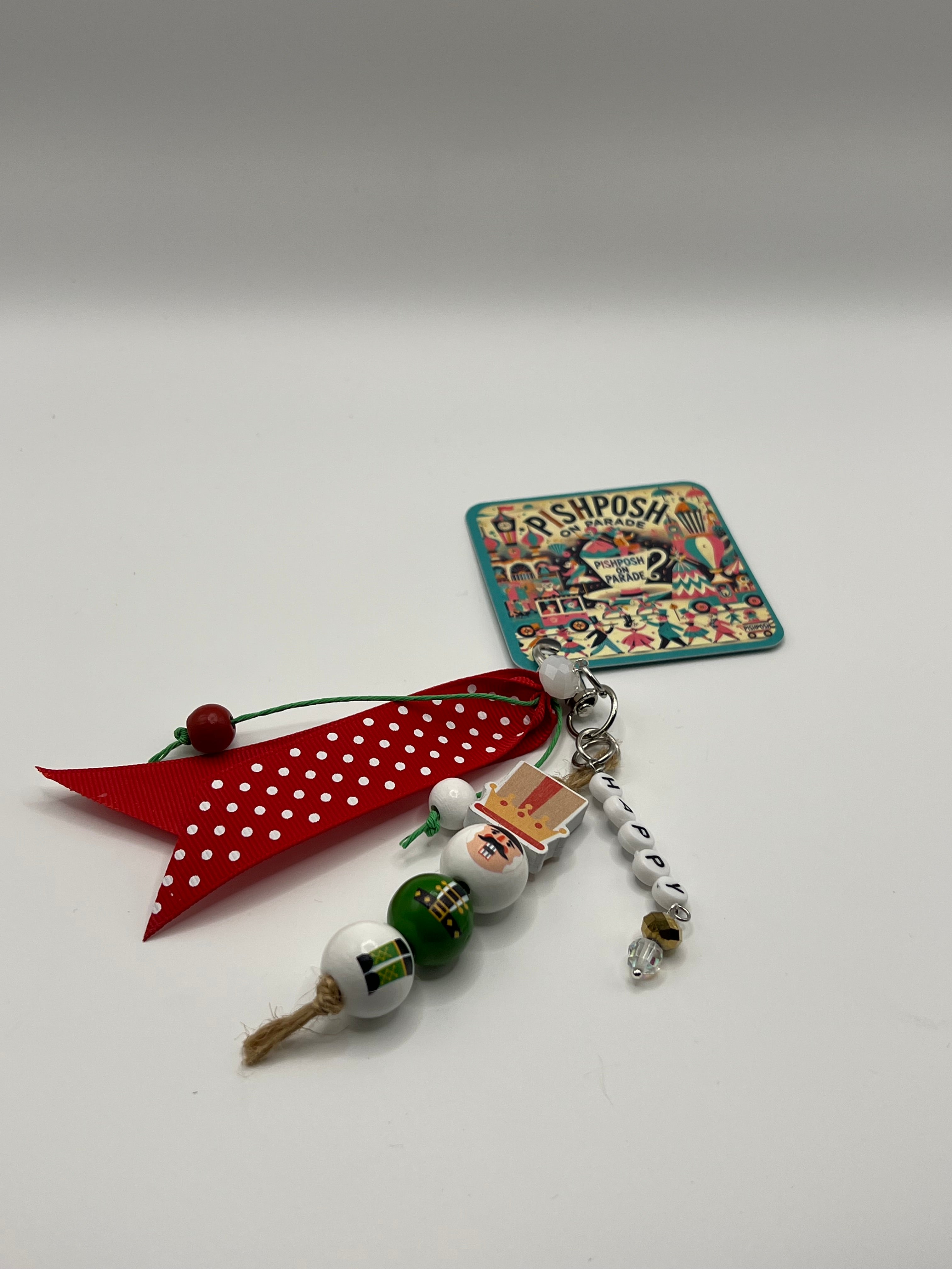 Happy Nutcracker - Charm / Bag Zipper Pull