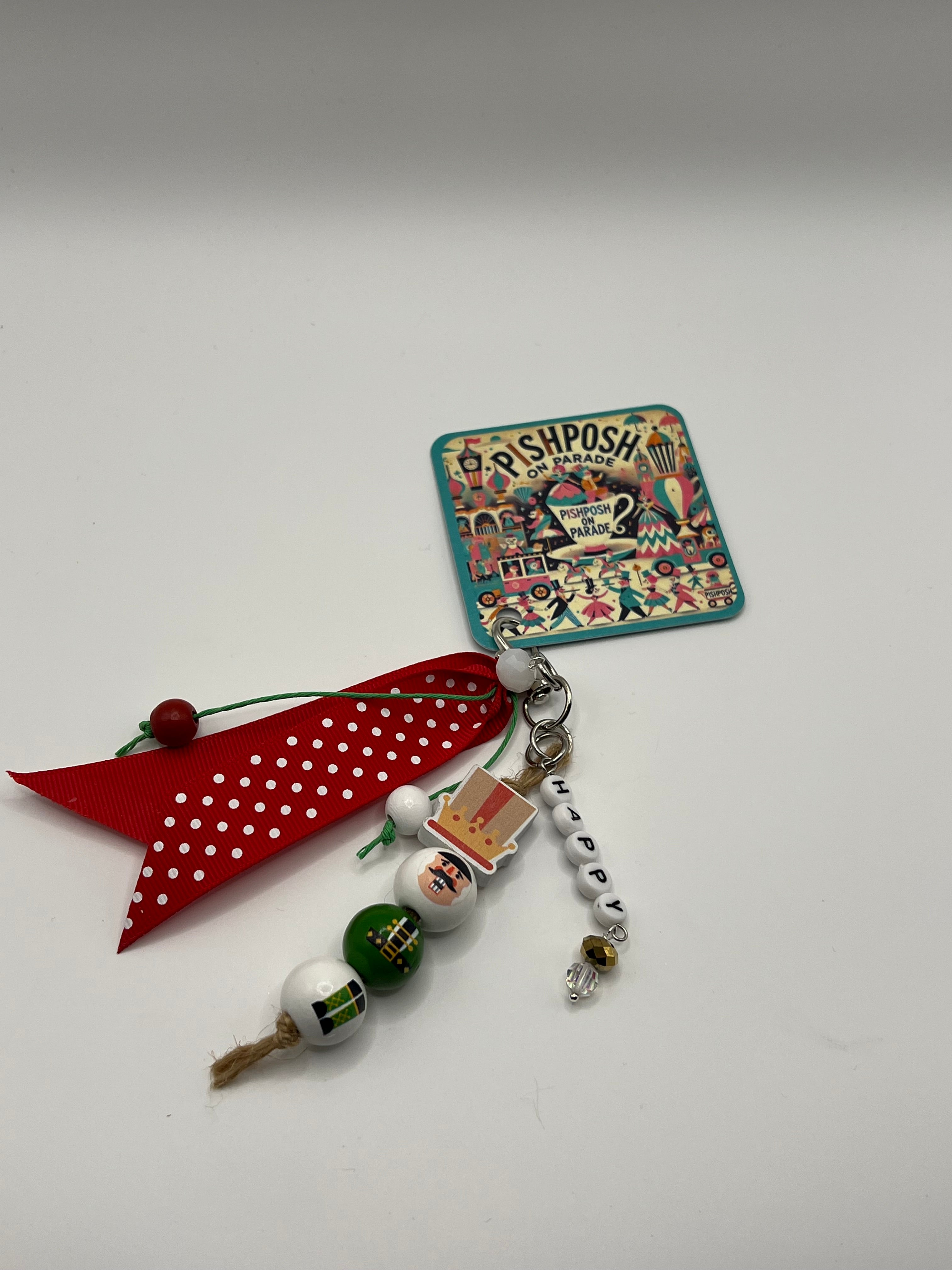 Happy Nutcracker - Charm / Bag Zipper Pull