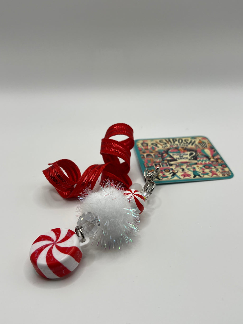 Peppermint Charm with Puff Fairy - Charm / Bag Zipper Pull