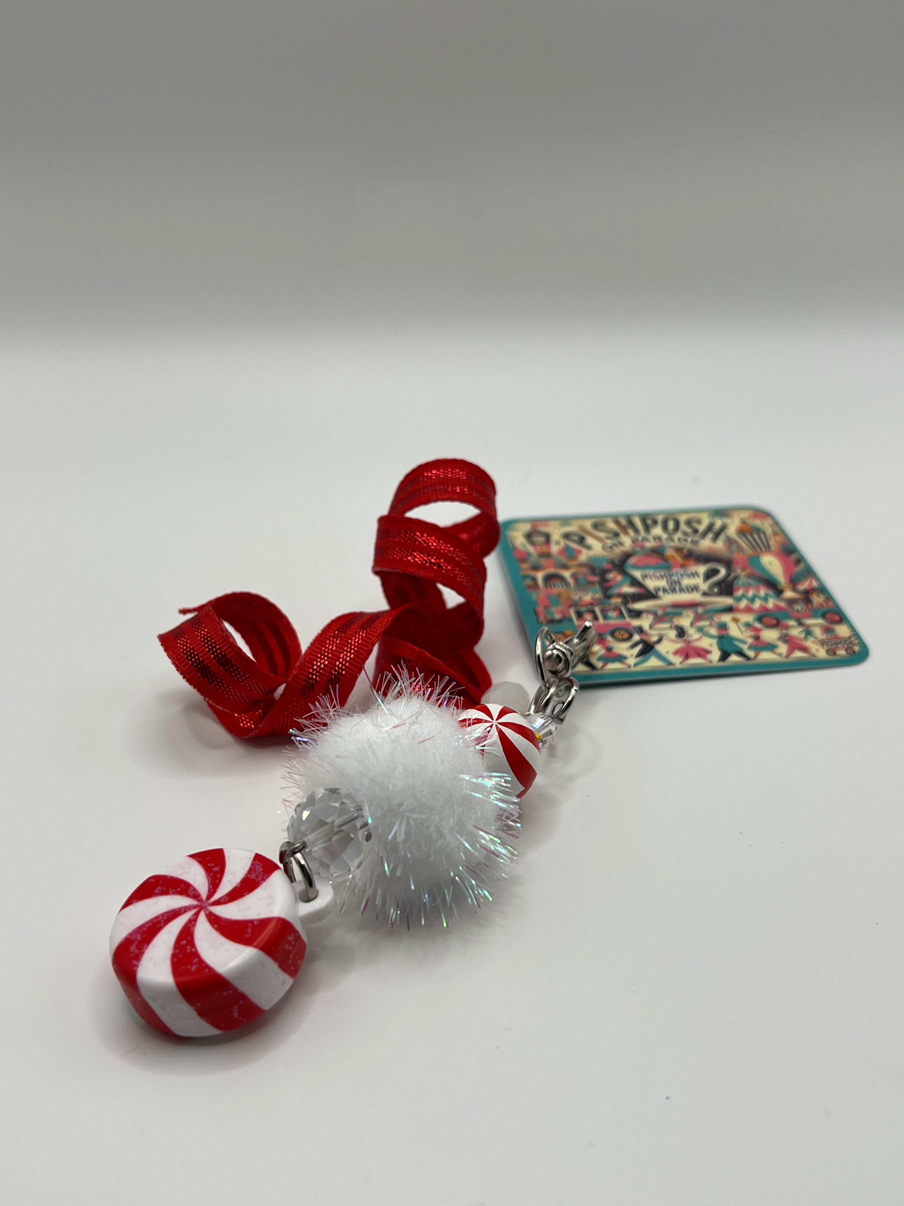 Peppermint Charm with Puff Fairy - Charm / Bag Zipper Pull