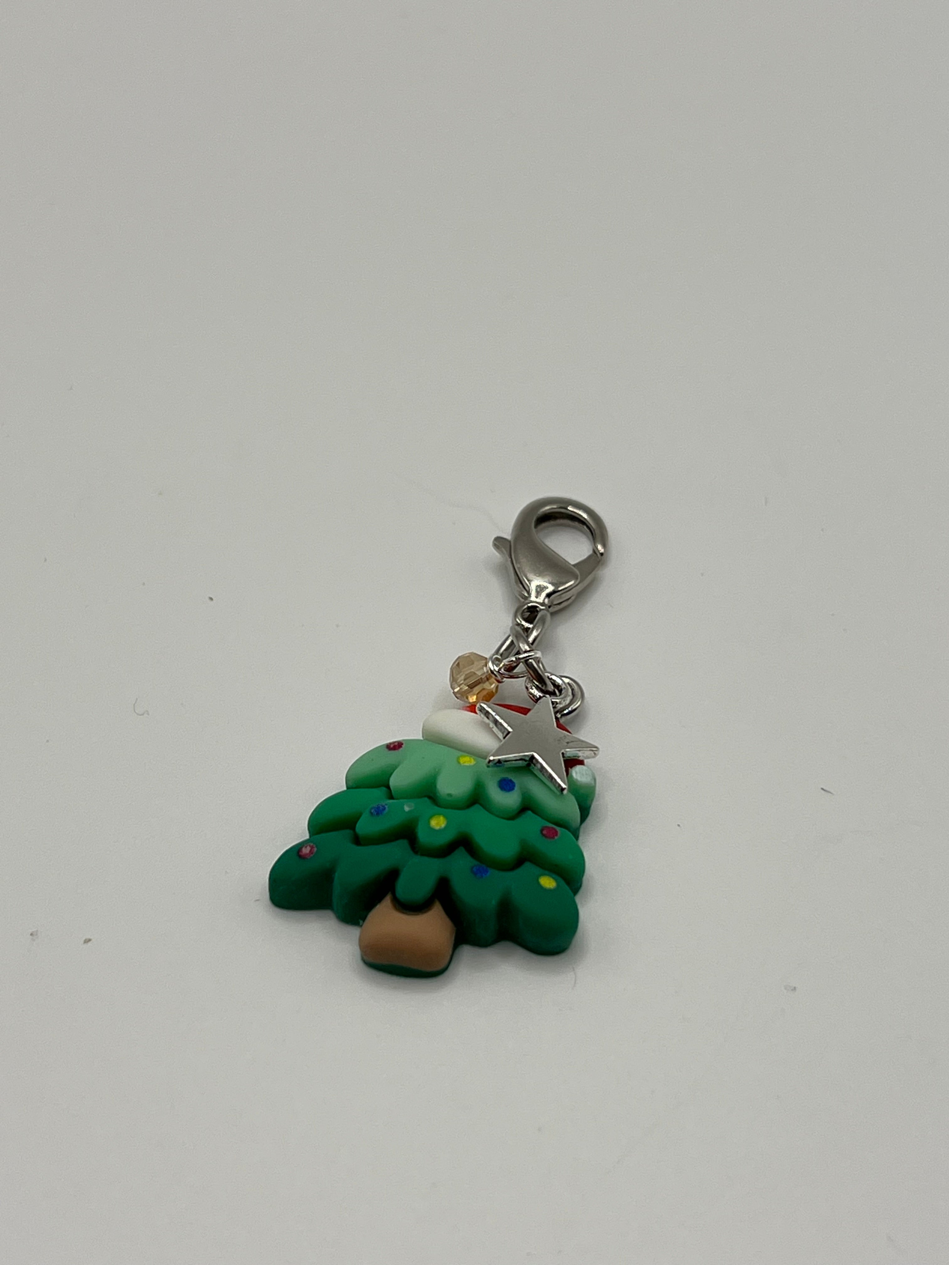 Christmas Tree with Star Zipper Pull