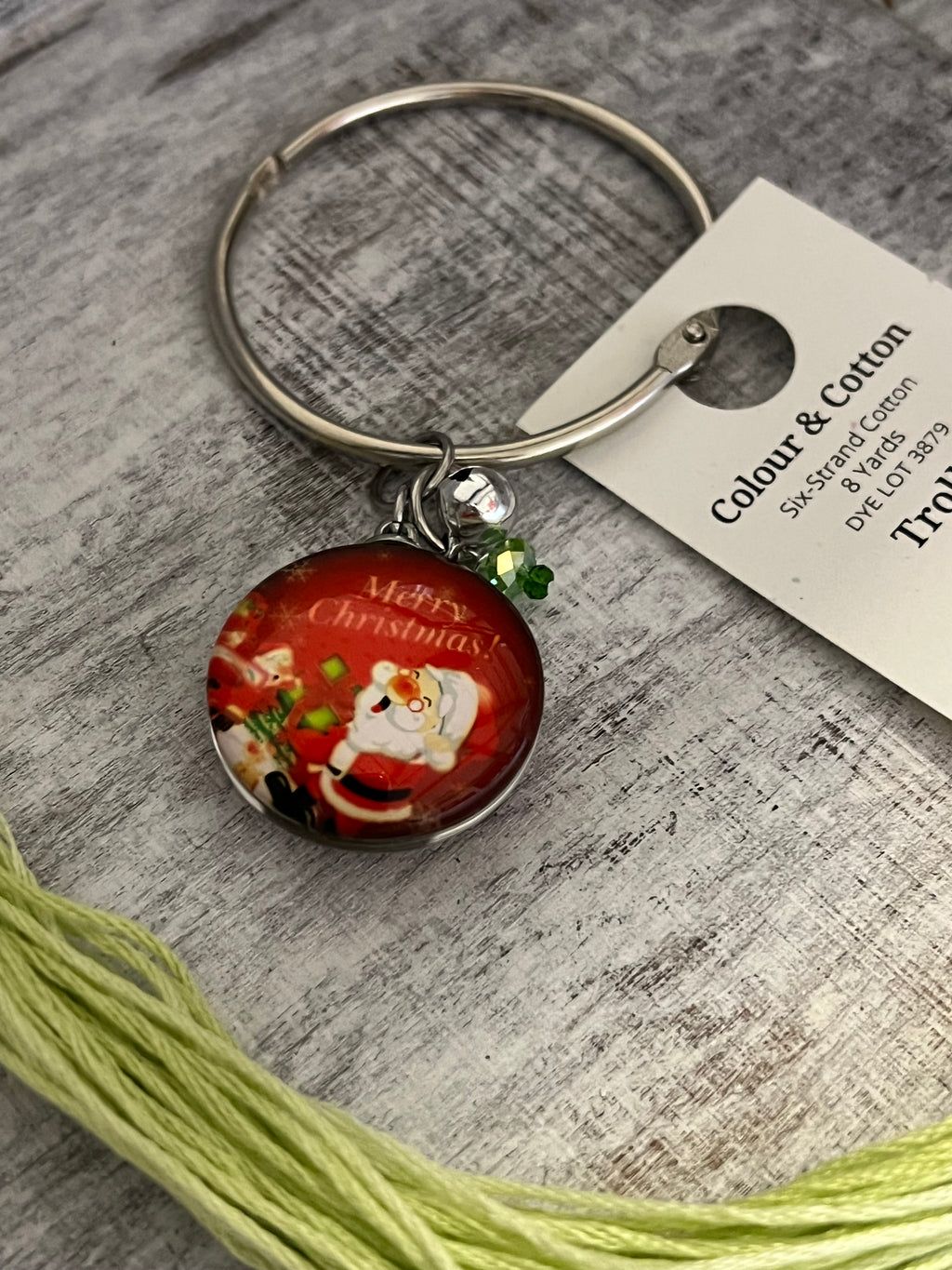 Merry Christmas Santa - Floss Ring