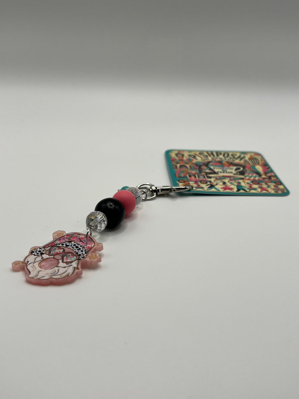 Bubble Gum Santa - Charm / Bag Zipper Pull