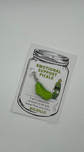 Emotional Support Pickle Charm