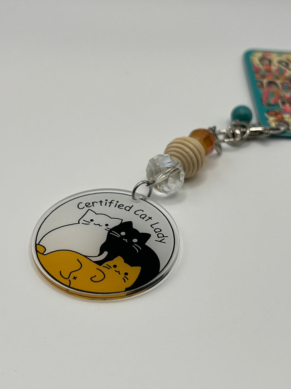 Certified Cat Lady - Charm / Bag Zipper Pull