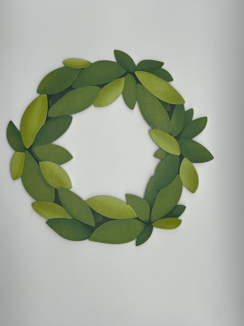 Metal Wreath with magnets on back