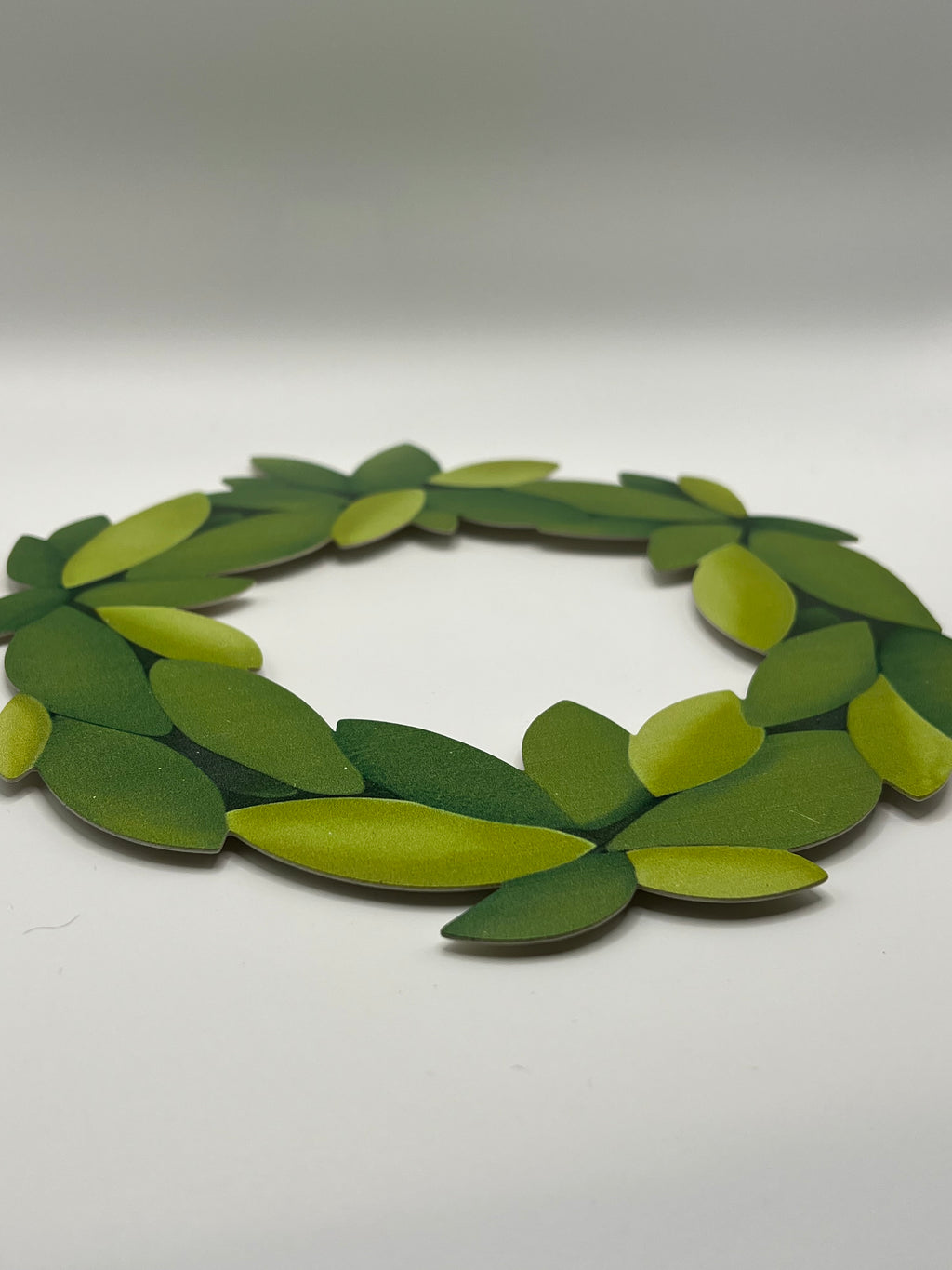 Metal Wreath with magnets on back