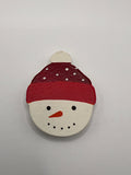 Snowman face Needle Minder