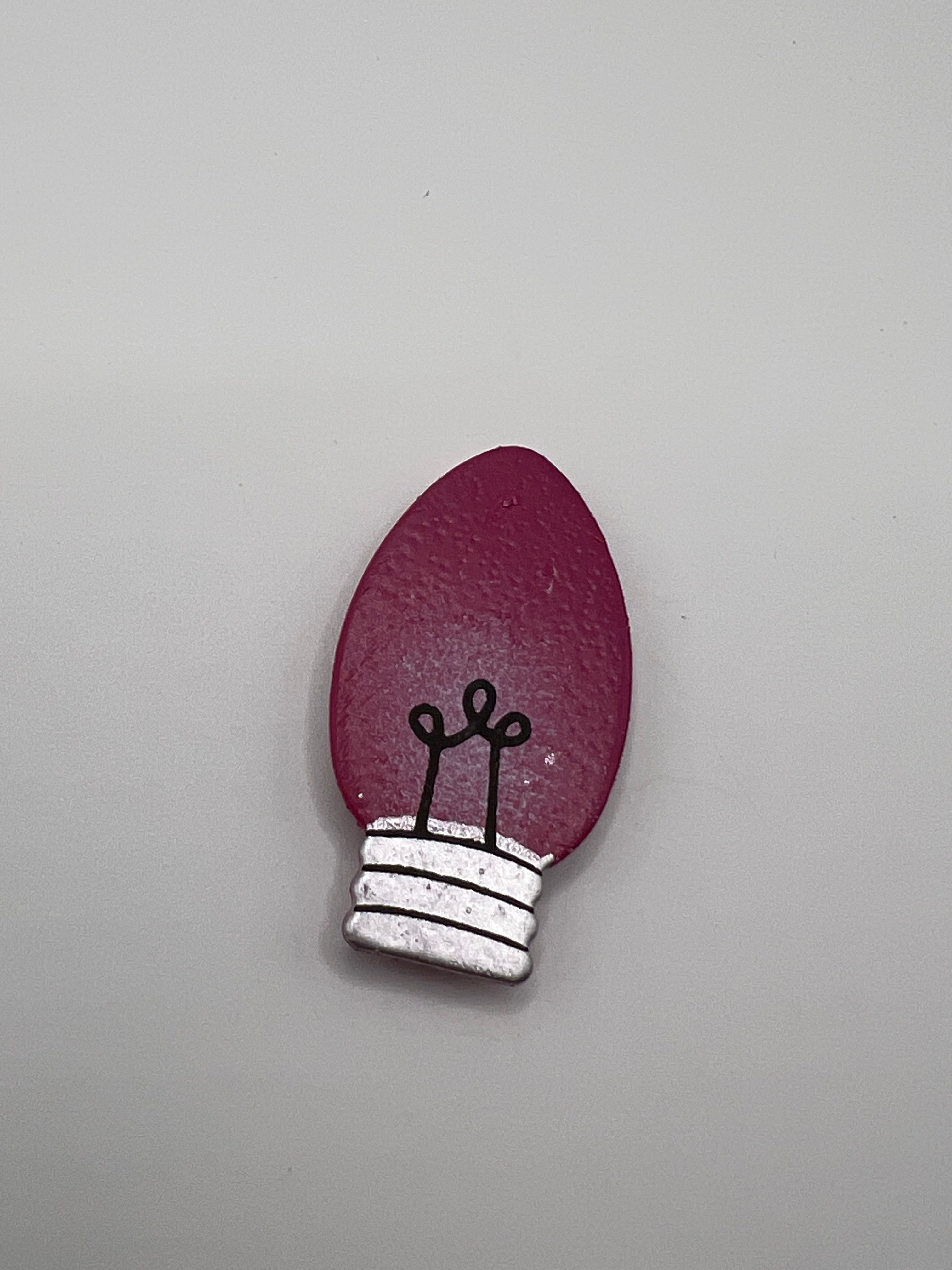 Christmas Light - Pink - Needle Minder