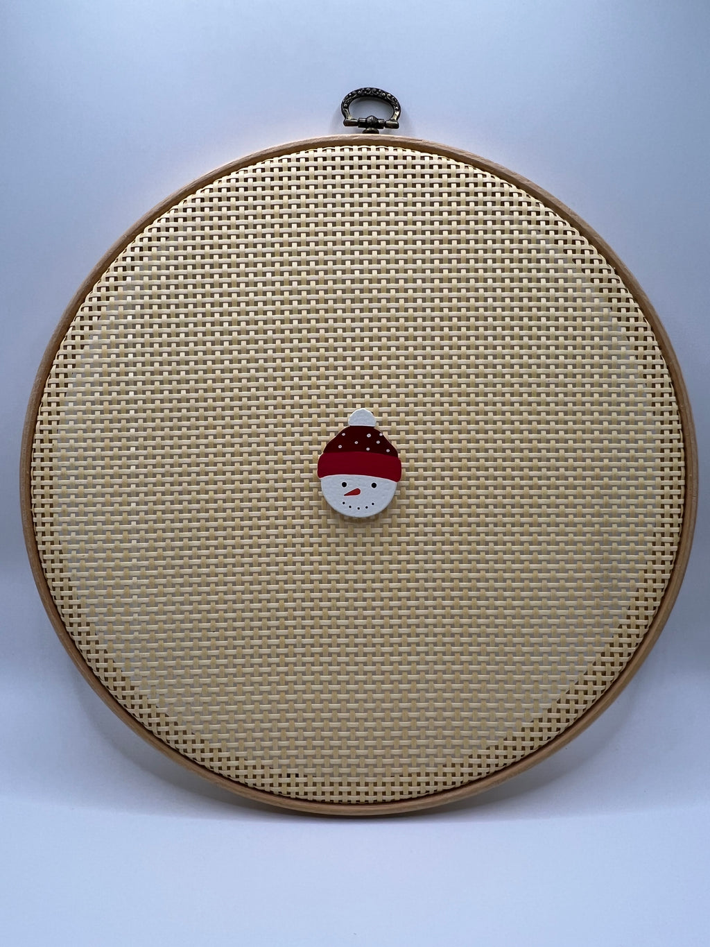 Snowman face Needle Minder