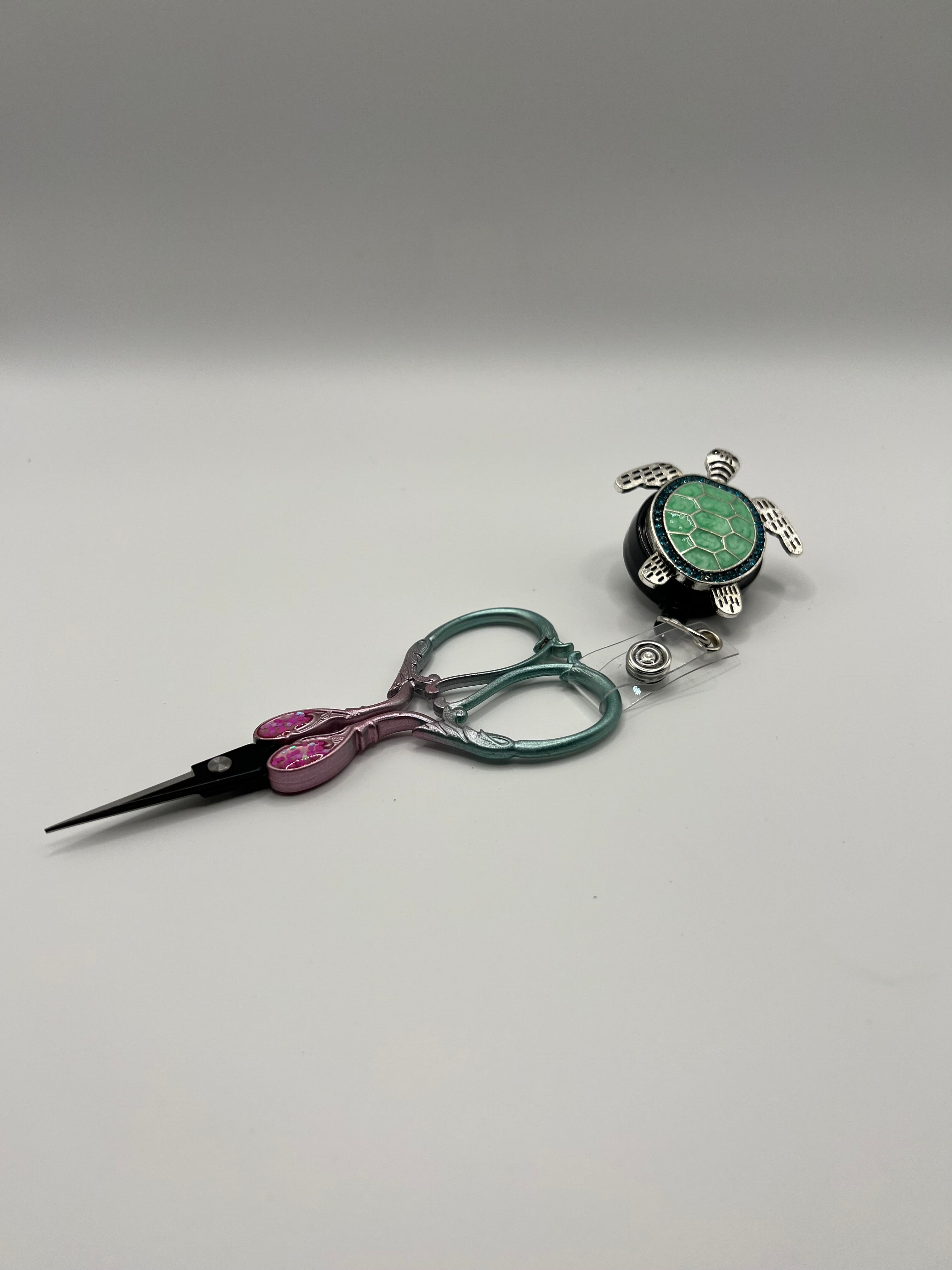Turtle badge reel