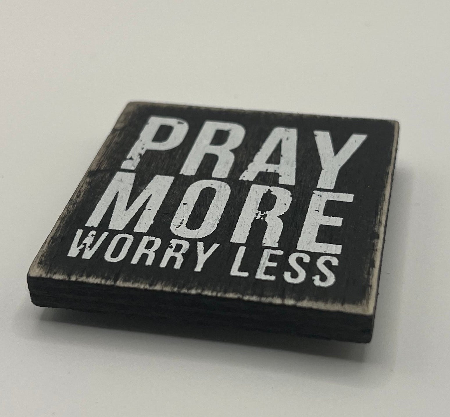 Pray More Worry Less - Needle Minder