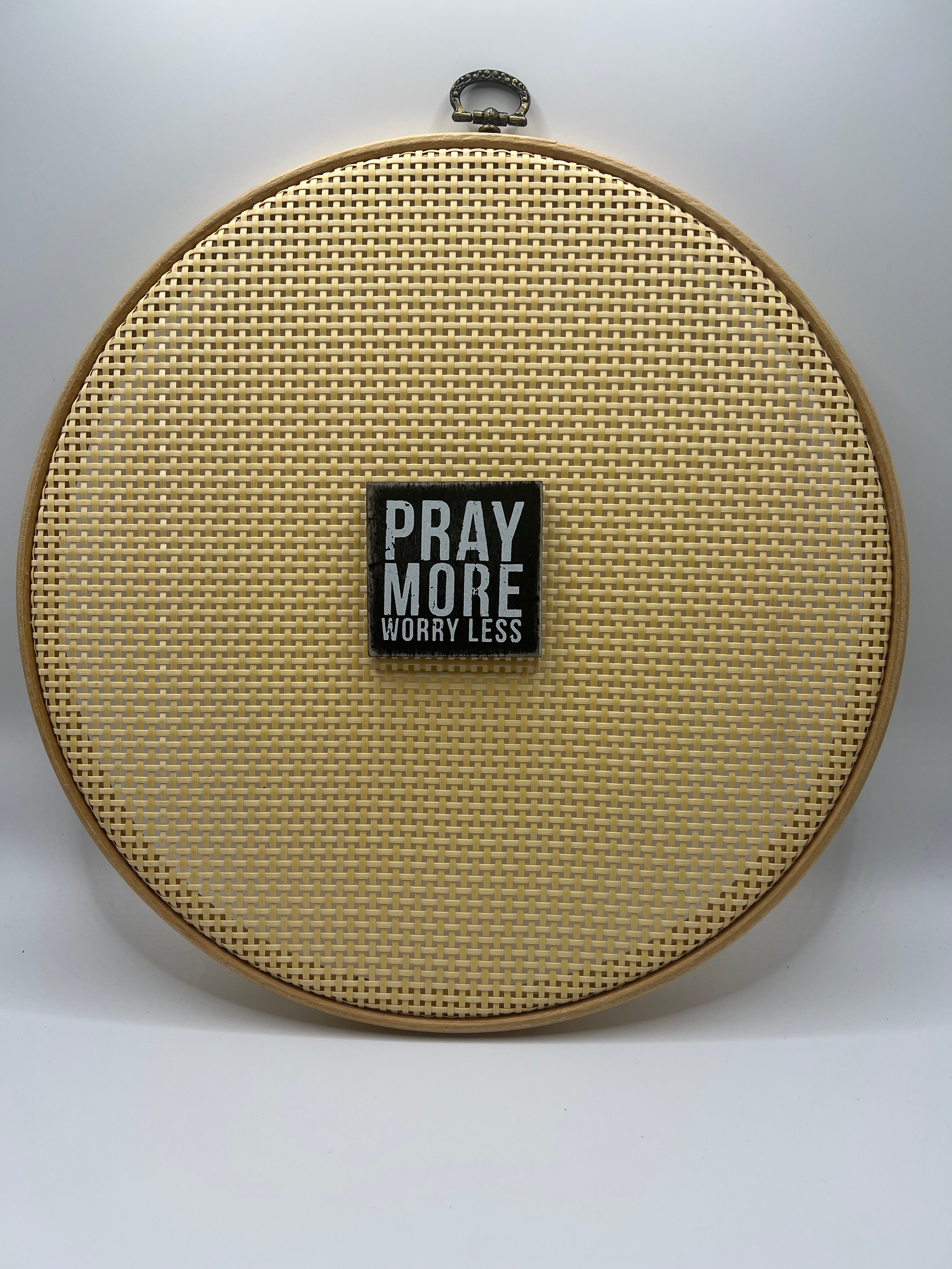 Pray More Worry Less - Needle Minder
