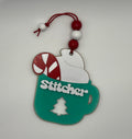 Stitcher Christmas ornament - Green