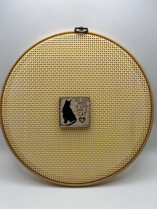 All You Need Is Love And A Cat -Needleminder