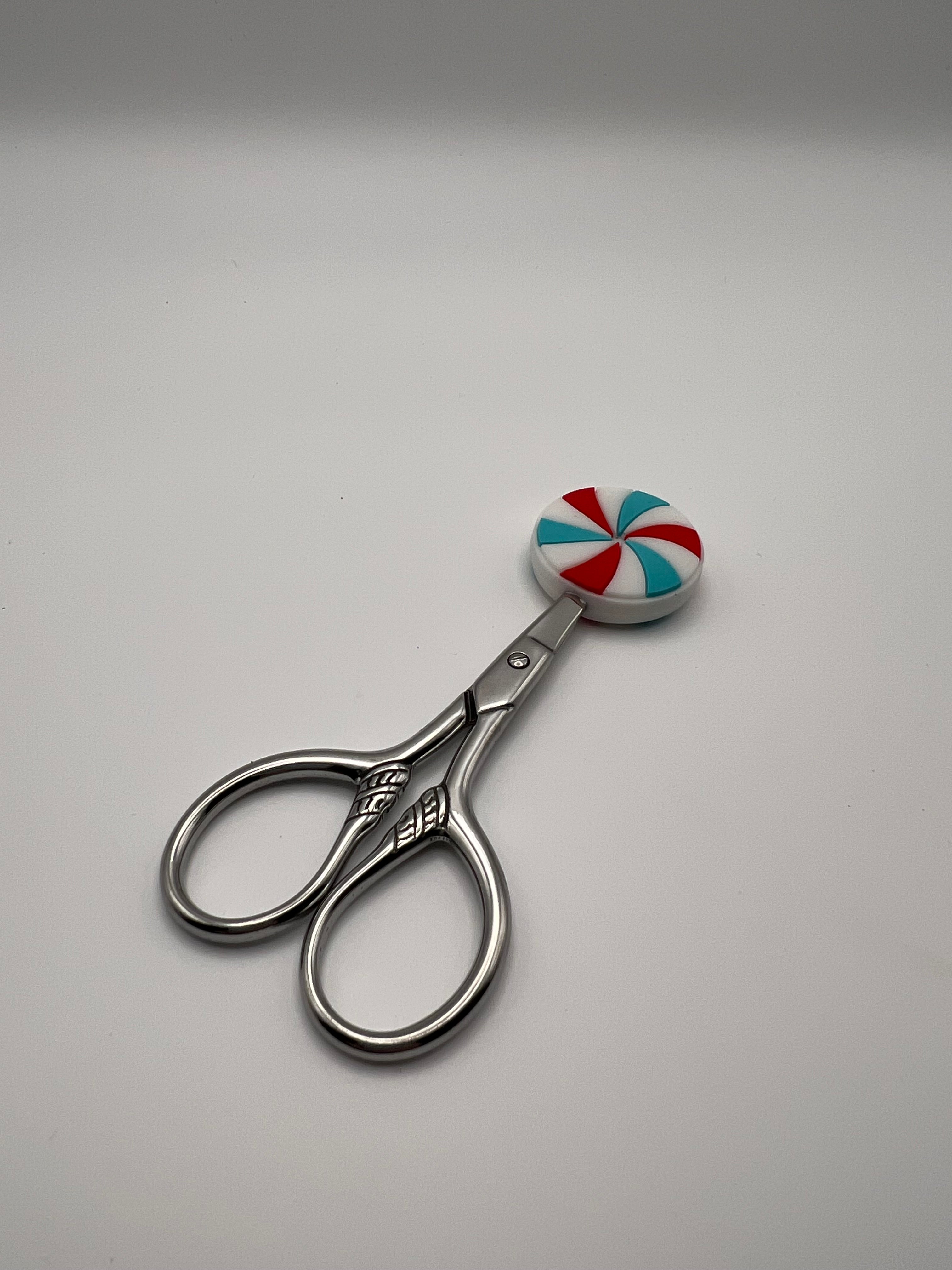 Peppermint with blue,red and white - Scissor tip protector (Copy)
