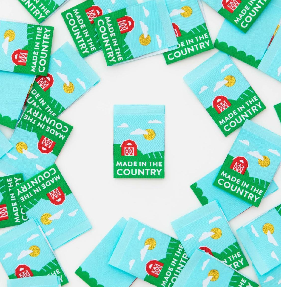 Made in the Country - sewing labels